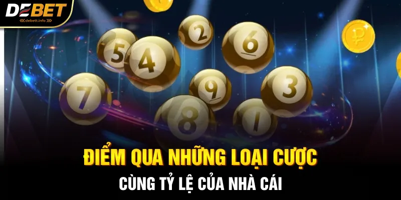 Điểm qua những loại cược cùng tỷ lệ của nhà cái